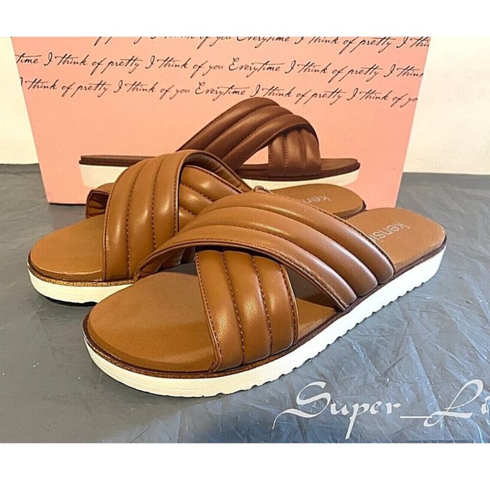 NEW Kensie Women's Dream XBand Sandals